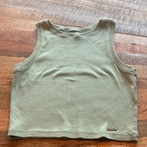 Hollister Green Tank Top